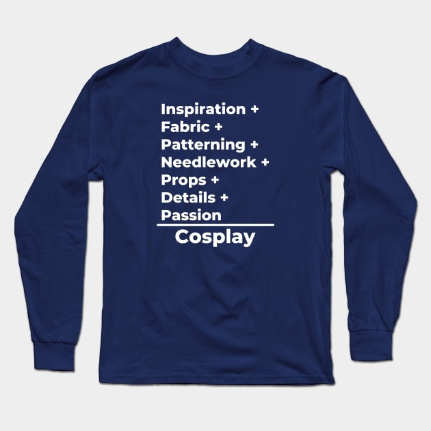 Cosplay Equation Long Sleeve T-Shirt by PerlerTricks